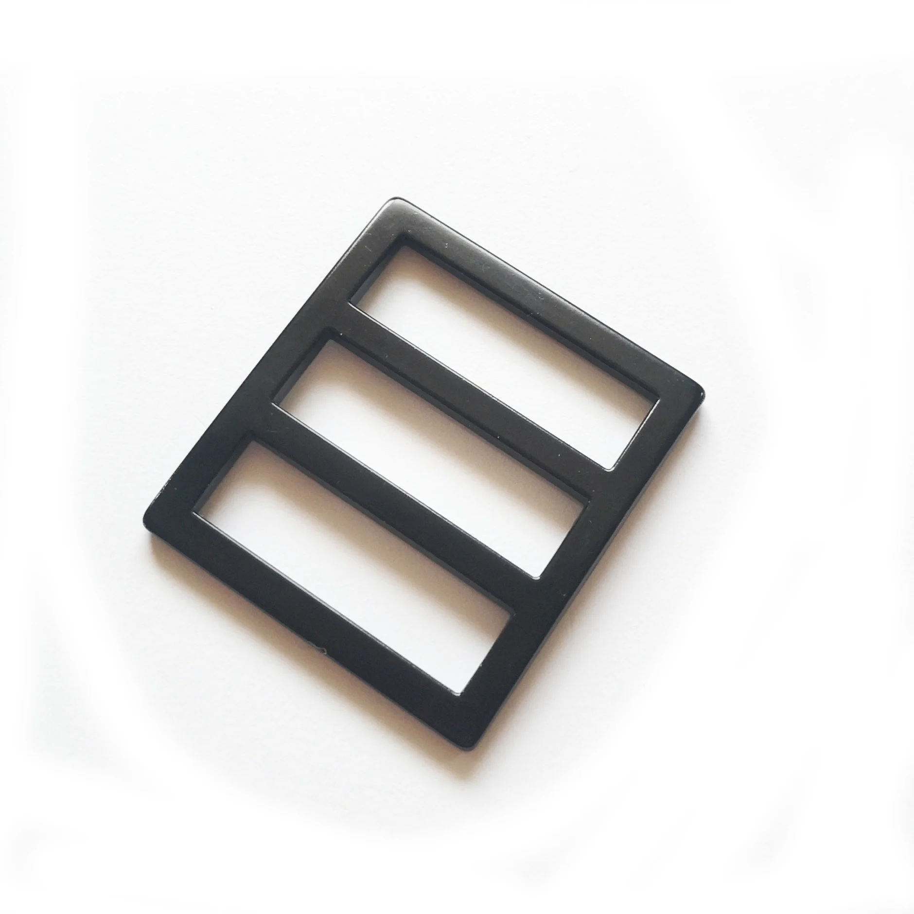 Квадратная пряжка сумка ремень черный цвет 25 мм внутренняя длина материал Znic