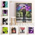 Постеры и принты на холсте с аниме: Mob psy100, винтажные картины на стену, художественные декоративные постеры для домашнего декора