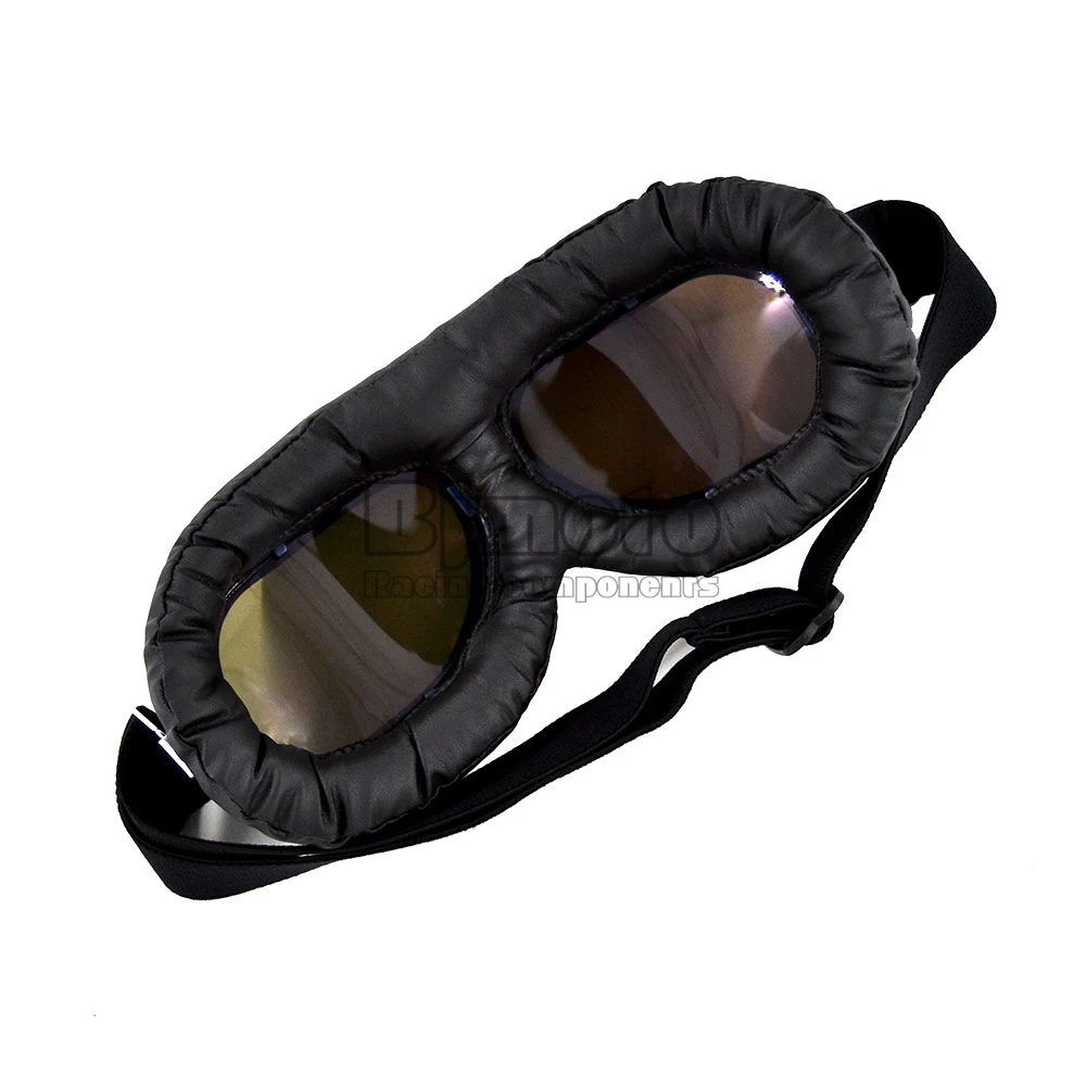Vintage Motorcycle Goggles Glasses Retro Pilot Cruiser Steampunk Motocross Classic ATV Bike UV Protection Sunglasses | Автомобили и