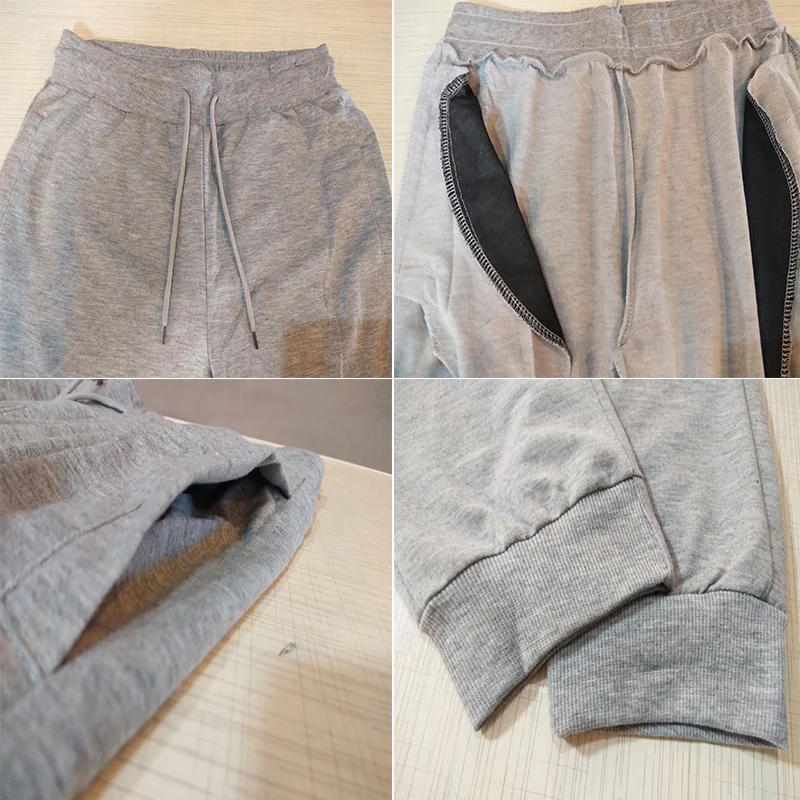 

Mens Joggers Sweatpants Sik Silk Fitness Elastic Trousers Hip Hop Skinny Tracksuit Siksilk Pant Men Casual Silk Silk Track Pants