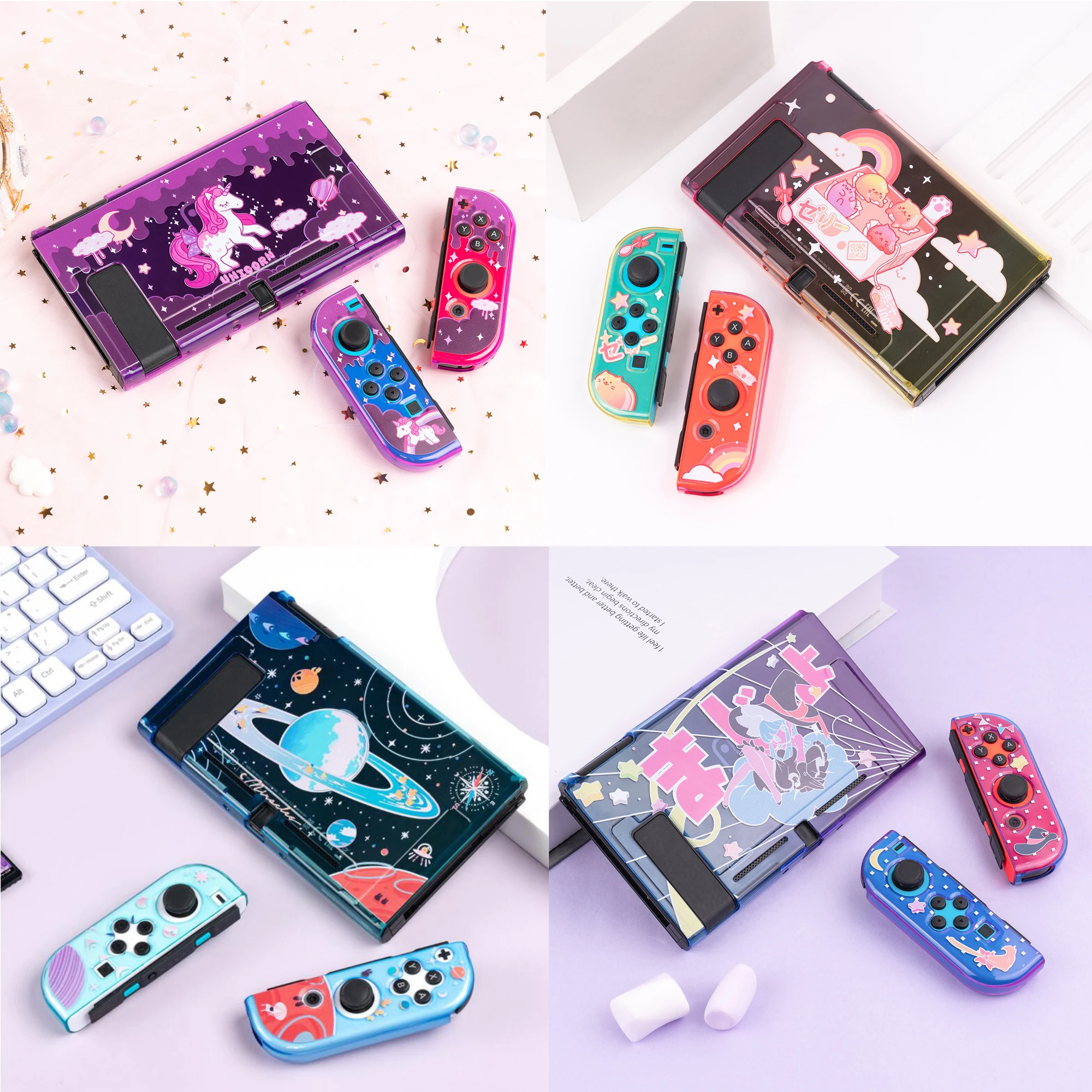 Флип-чехол из мягкого ТПУ для Nintendo Switch NS Joy-Con | Электроника