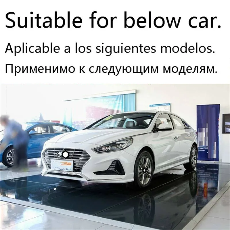 Styling Automovil Exterior Upgraded Accessory Parts Personalized Decoration Automobile Wings Spoilers 18 19 FOR Hyundai Sonata | Автомобили