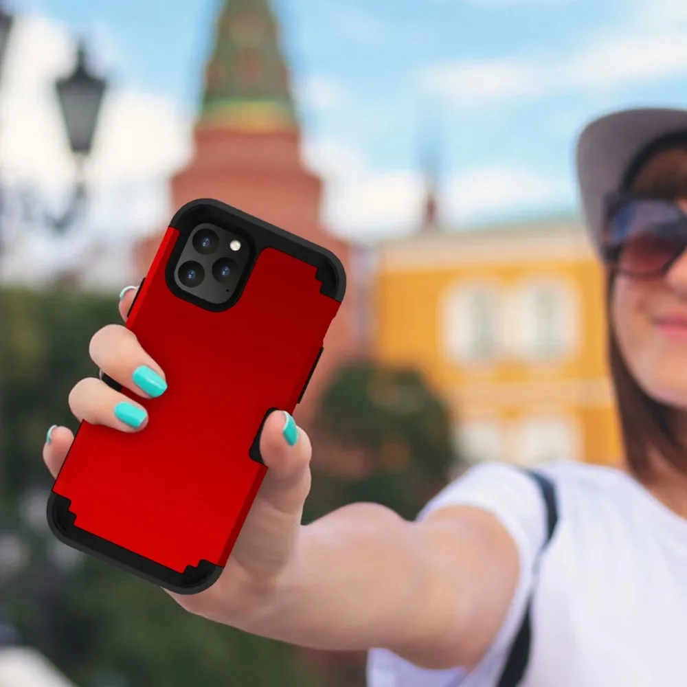360 чехол с полной защитой для iPhone 11 11 Pro MAX Гибридный противоударный защитный силиконовый бампер для iPhone XS XR 8 7 Plus чехол