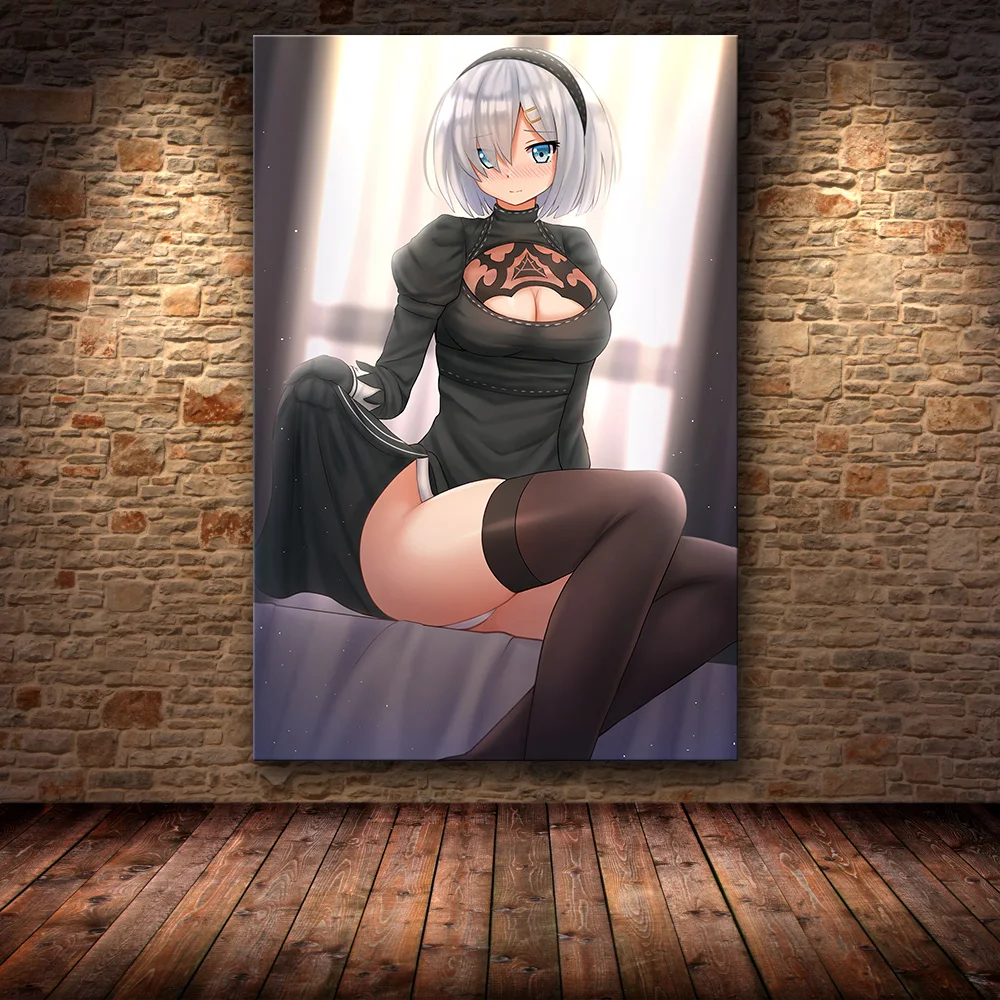 11 Картина для украшения плаката без рамы NieR: Automata на HD холсте, Картина на холсте, художественная настенная живопись, картины на холсте - Цвет: 11