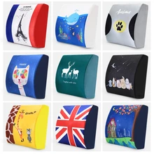 Back Cushion Office Waist Seat Waist Pillow Car Back Cushion Chair Waist Pillow Lumbar Back Cushion (1)