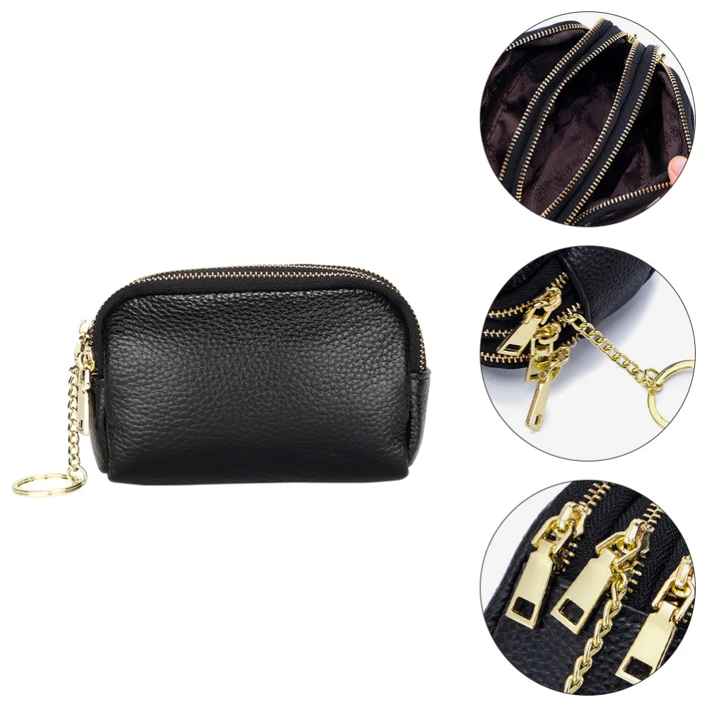 1 шт. портмоне прямоугольной формы из воловьей кожи кожаный мешочек для монет на