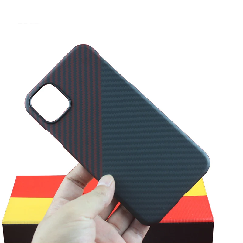 Кевларовый волоконный чехол для телефона iphone 11 11 pro max из чистого углеродного волокна матовый iphone XS Max x xr из настоящего углеродного волокна чехол для телефона светильник объектив p