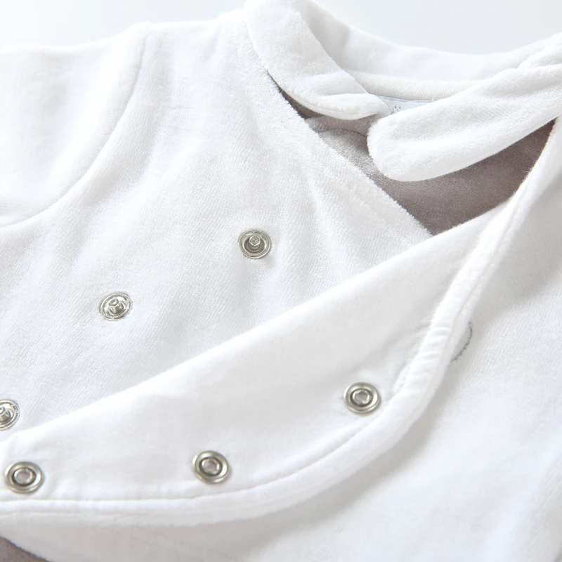 Детский комбинезон с длинным рукавом для новорожденных мальчиков и девочек 2