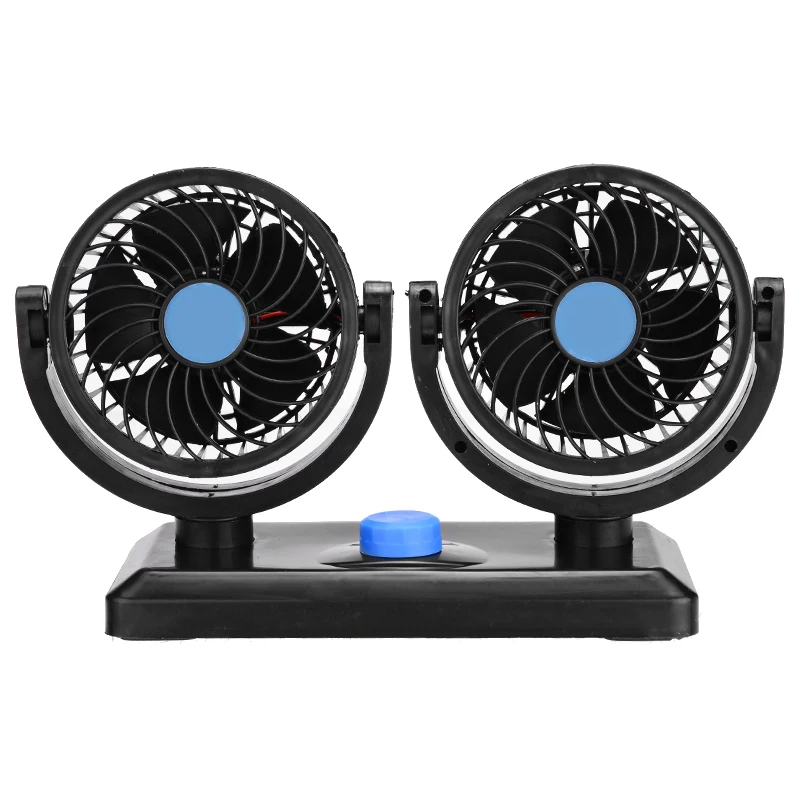 

1Car Вентилятор охлаждения Регулируемая Скорость 12V приборной панели автомобиля интерьера фургона Вентилятор охлаждения Лето двойная головка охладители 20,5*14*9,5 см