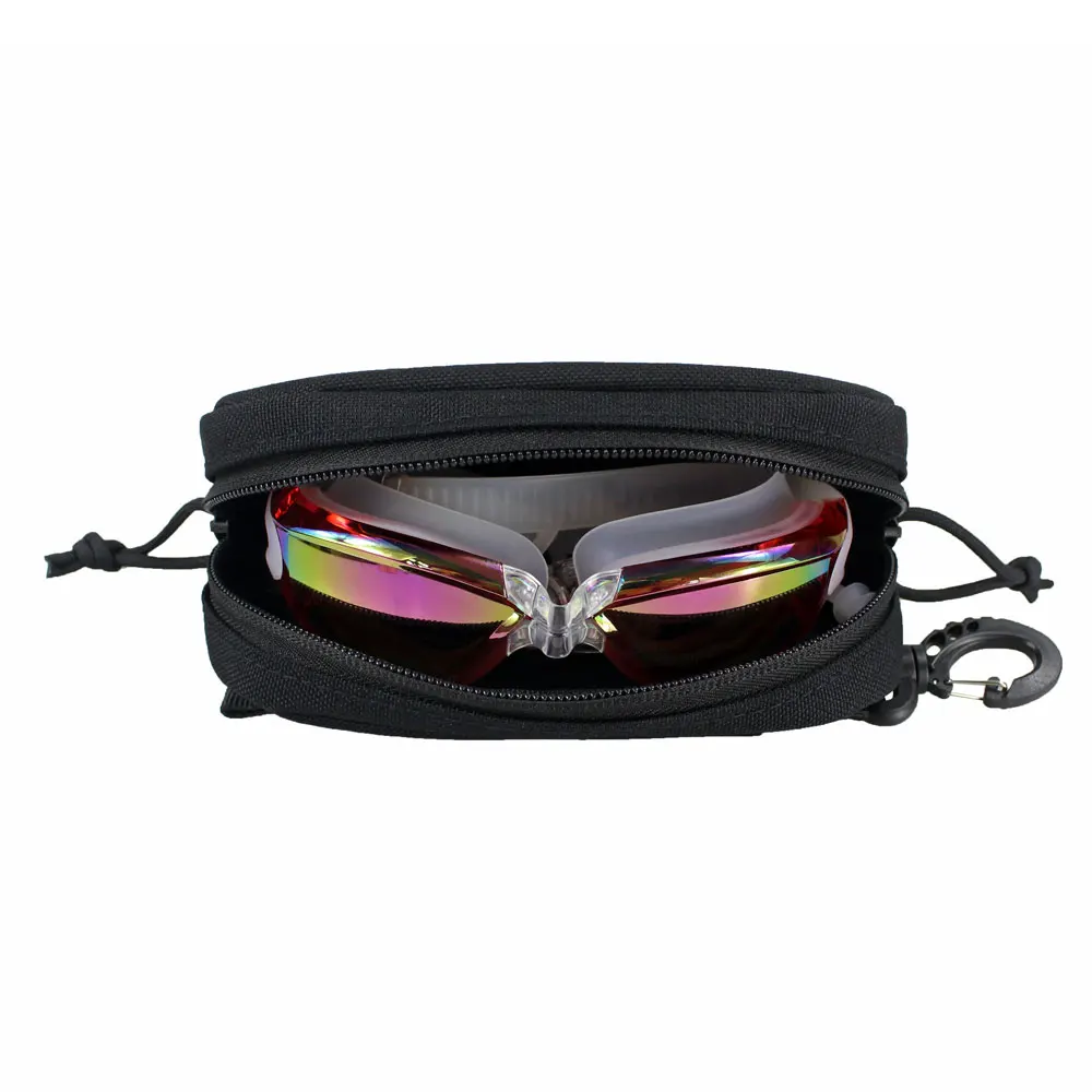 Тактические Молле очки ударопрочный защитный футляр Портативный Открытый