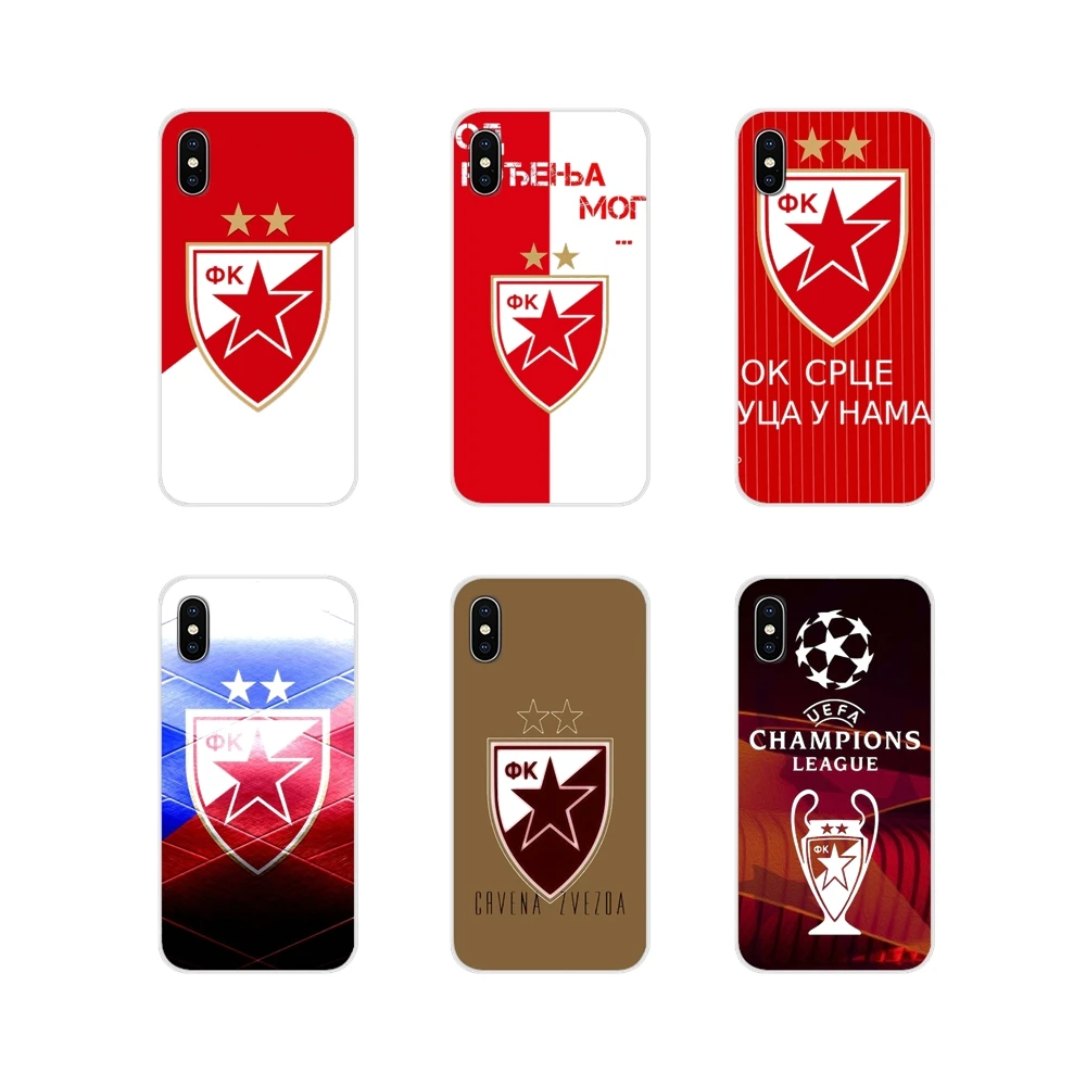Силиконовые чехлы для телефонов Сербии FK Crvena zvezda Samsung Galaxy S3 S4 S5 Mini S6 S7 Edge S8 S9 S10 Lite Plus