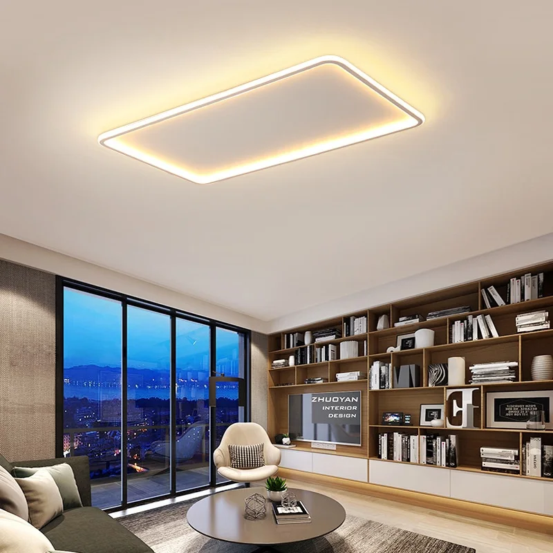 

Rectangular/square/round LED ceiling light Living room dining room bedroom study room lamps Commercial & Office Lighting