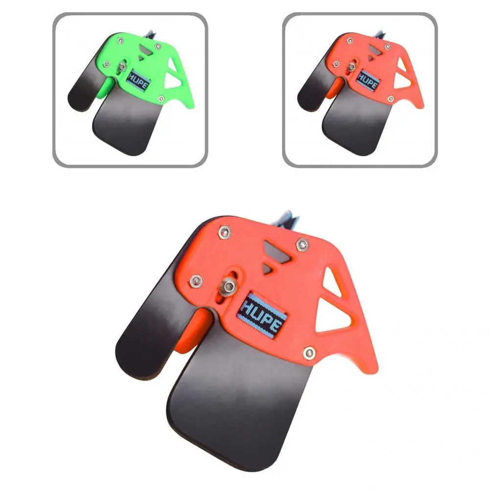 

Archery Finger Guard Smooth Surface Durable Adjustable Archery ABS Plate Finger Tab