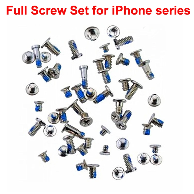 Aokin Set of Screws for iPhone 6 5 5C 5S 6S 6Plus 6s plus 7 7Plus 8 X XR Screw iphone Full Replacement | Мобильные телефоны и