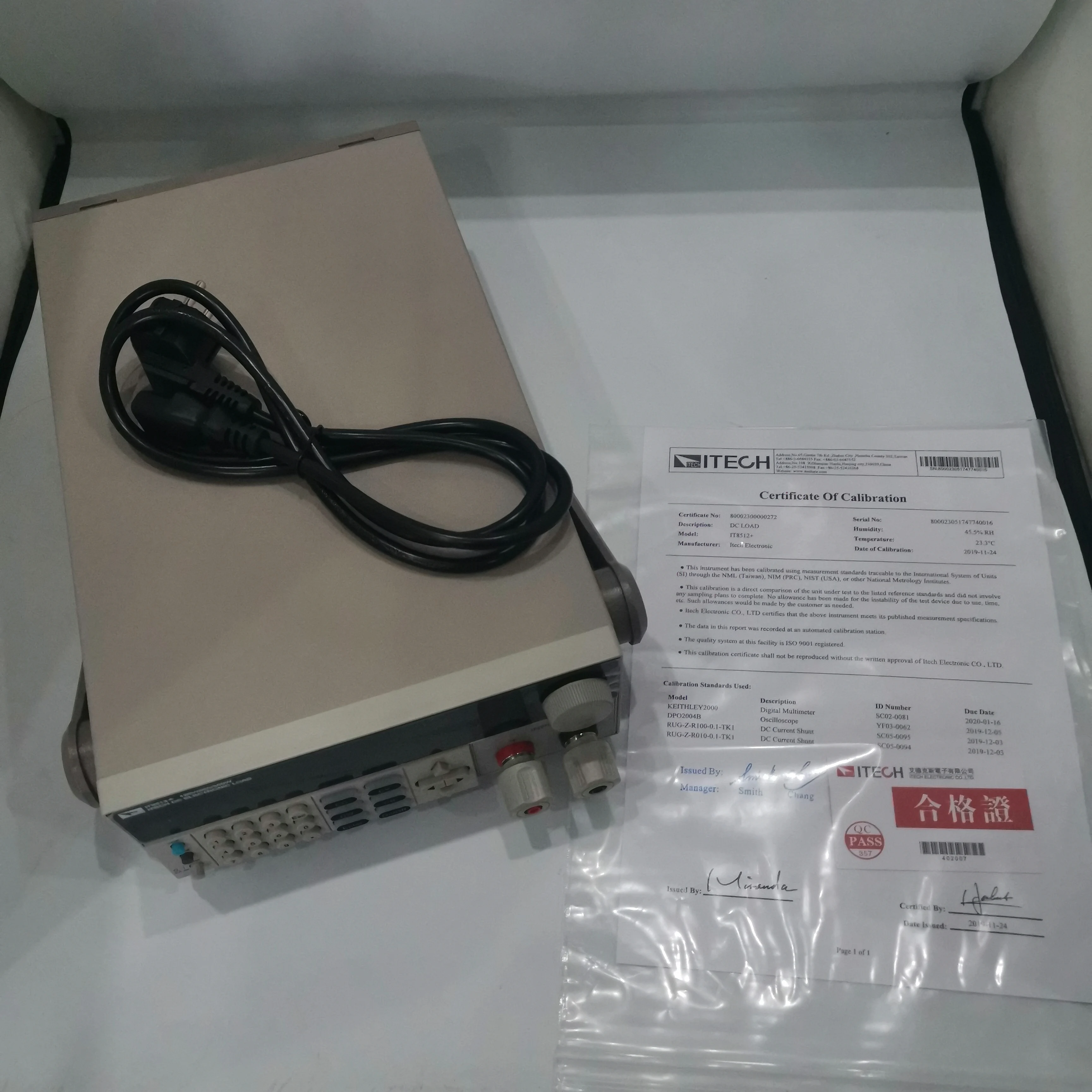 ITECH IT8512 + программируемая электронная нагрузка постоянного тока 120 в 30 А 300 Вт 1 мВ