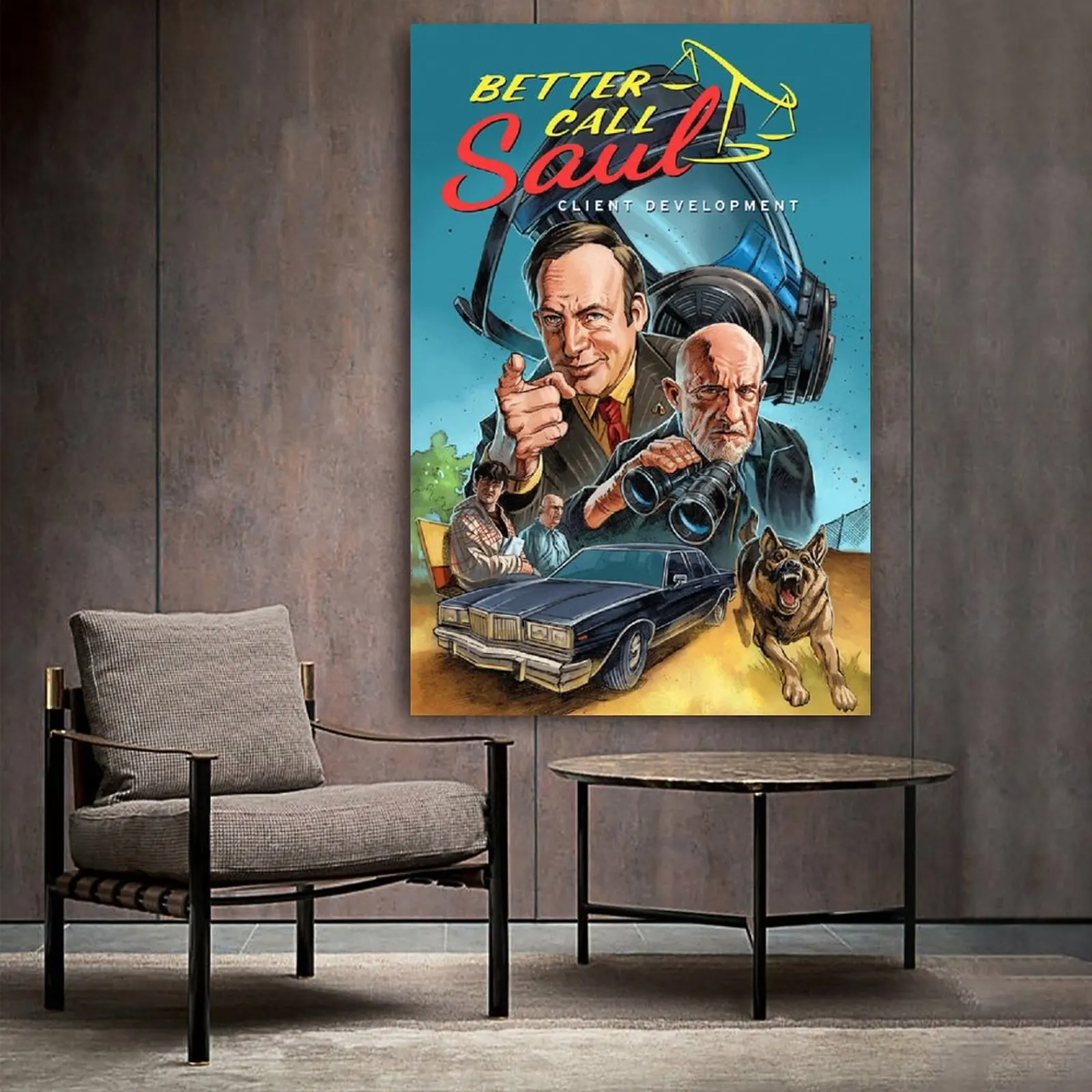 

Better Call Saul TV Show Movie Poster Canvas Art Poster and Wall Art Picture Print Modern Family bedroom Decor Posters