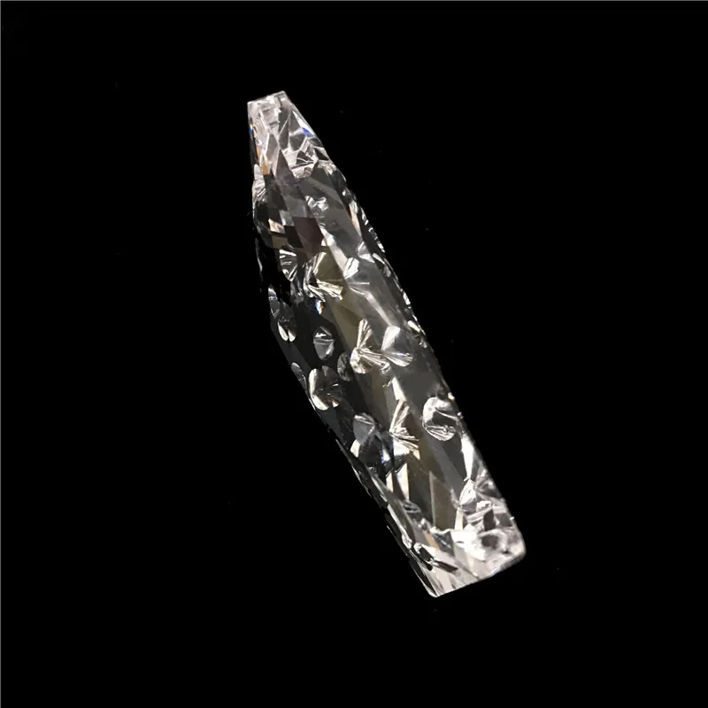 Прозрачные Висячие капли для люстры 2 отверстия новый стиль 30x50 мм 10 шт.