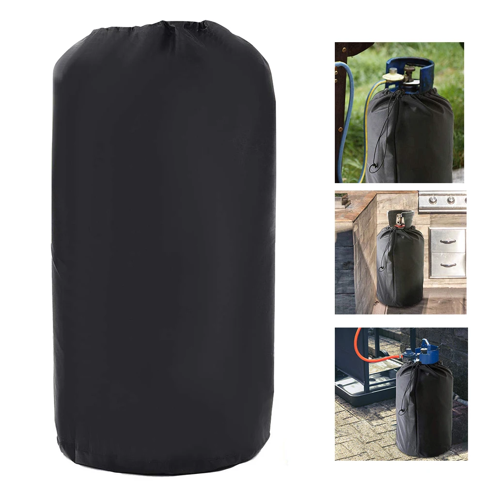 

Propane Tank Cover Gas Bottle Covers Waterproof Oxford Gas Dust-proof Full Cover for Outdoor Gas Stove Camping Parts