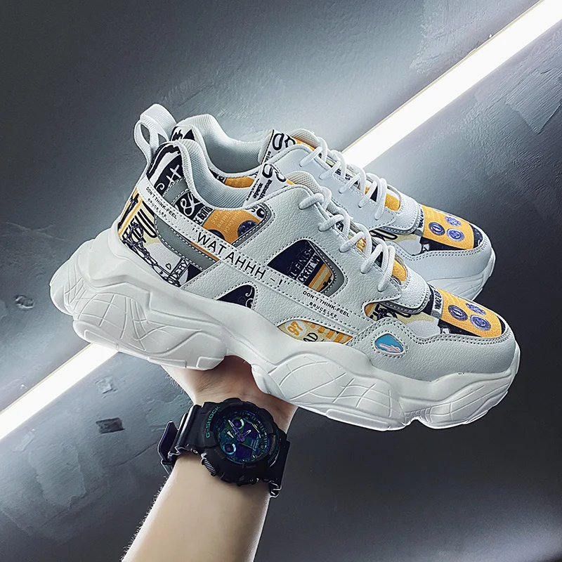 

2020 Krasovki Men Shoes Brand Men Casual Shoes Man Sneakers Sapatos Masculino Lace-up Autumn Outdoor Sport Footwears New 39-44