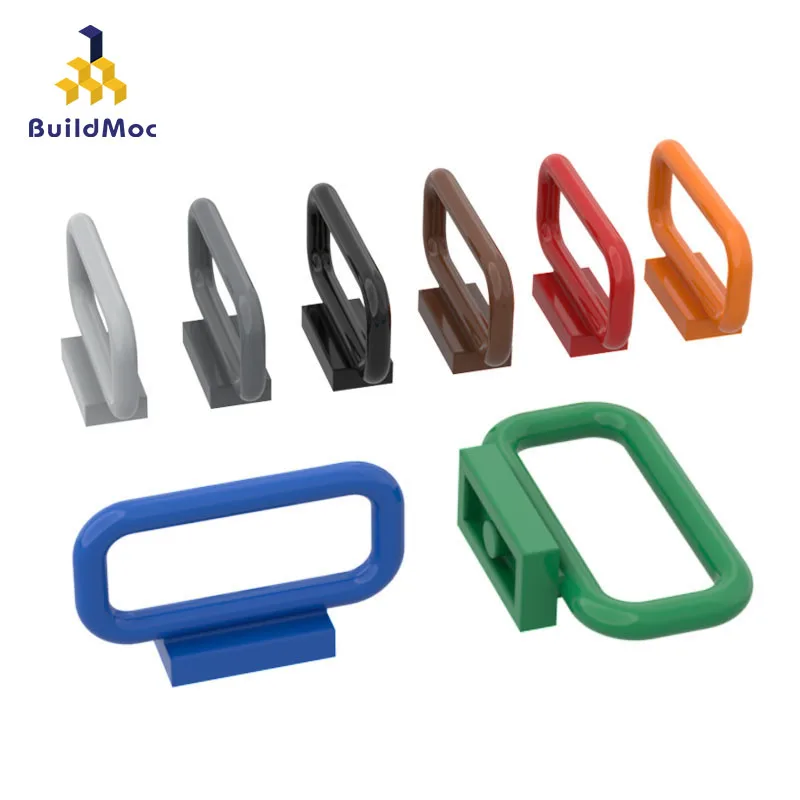 

BuildMOC Compatible Assembles Particles 6187 1x4x2 railing Building Blocks Parts DIY Educational Classic Brands gift Toys