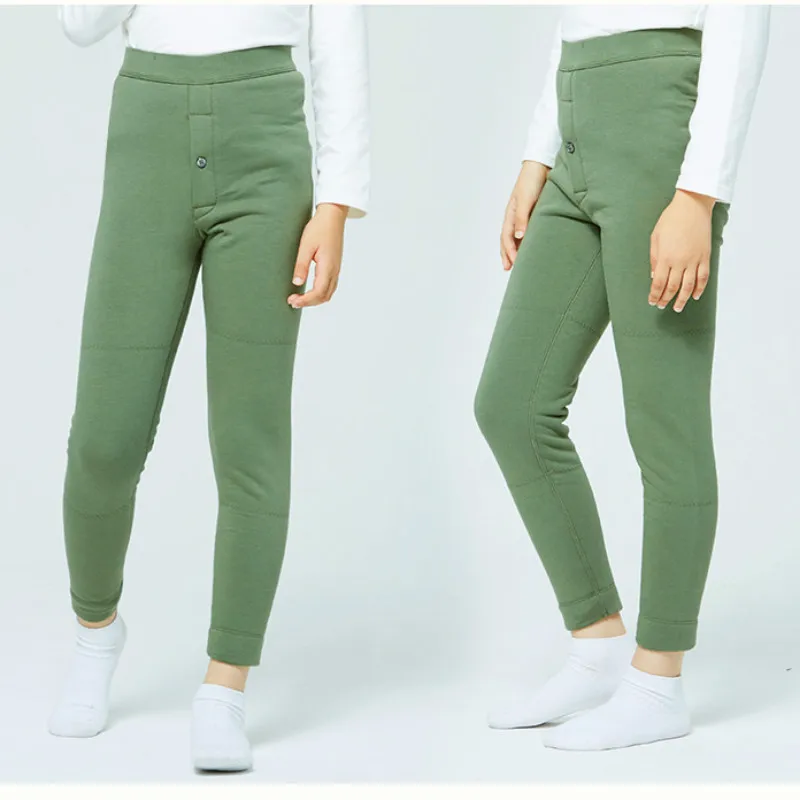 Детские леггинсы зимние теплые штаны для мальчиков утепленные брюки девочек