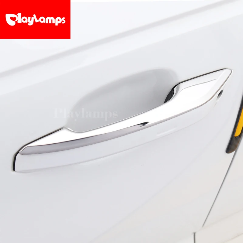 Накладка на дверную ручку из нержавеющей стали для Audi A4 S4 RS4 B9 A5 S5 RS5 2017 Q5 FY 2018 2019