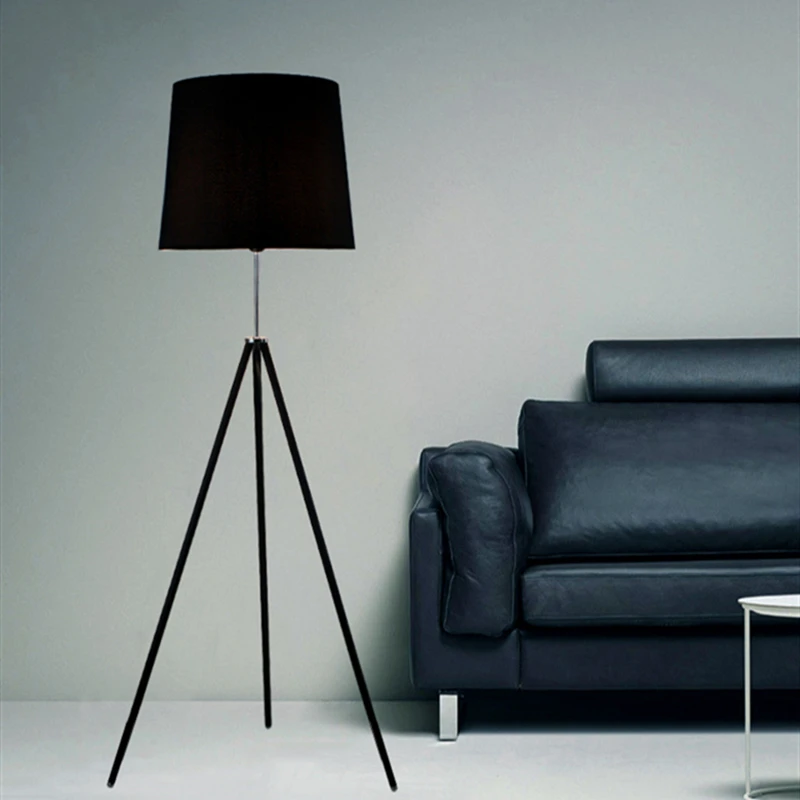 

Noridc Floor Lamp Modern Brief Style Floor Lamps For Living Room Bedroom Study Loft Decor Light Home Iron Tripod Standing Lamp