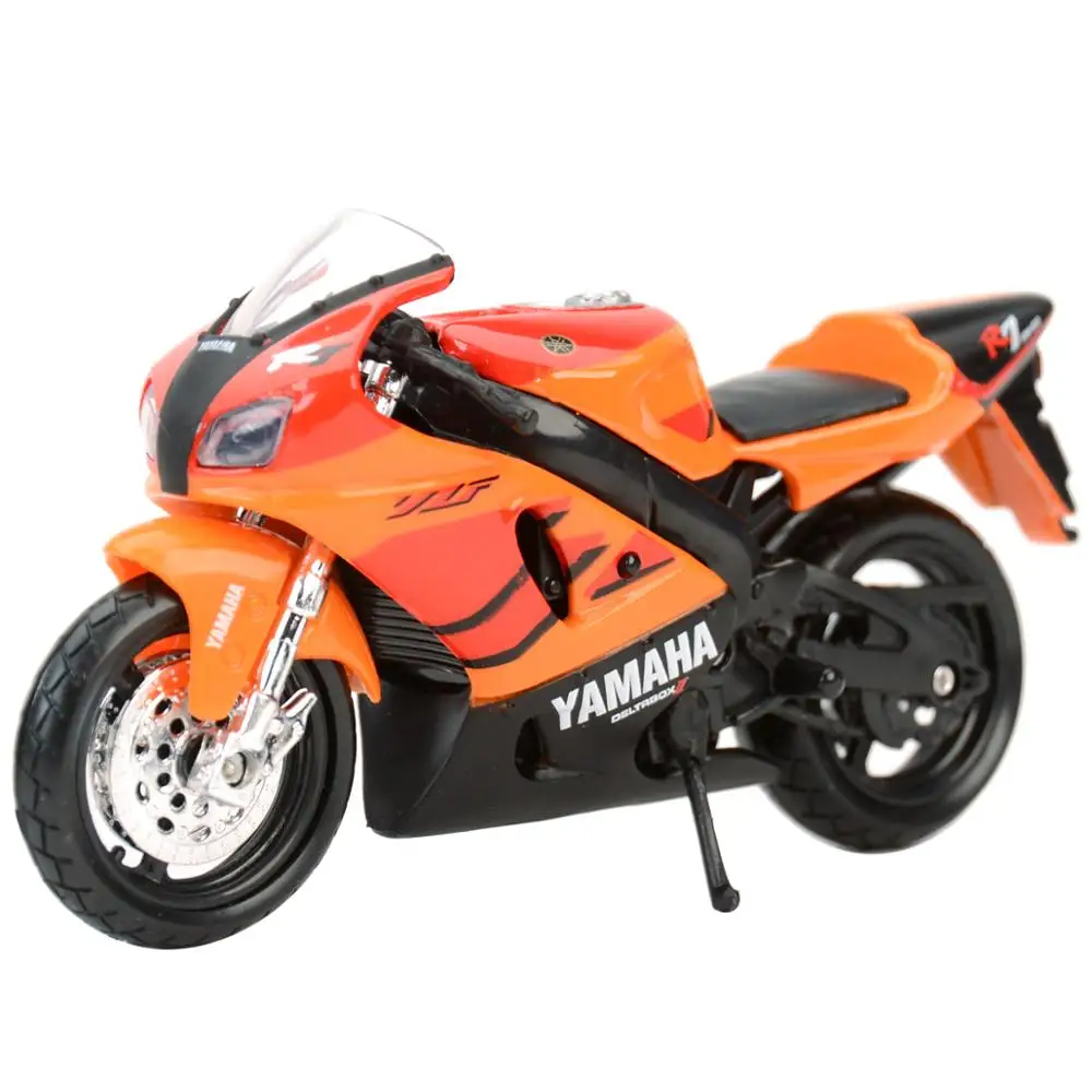 

Коллекционная модель мотоцикла Maisto 1:18 Yamaha YZF-R7, Спортивная, статическая, литые машины