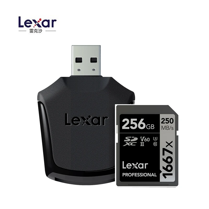 2019 горячий Lexar SD кардридер SDXC Высокоскоростной USB 3 0 UHSII для 1667X 2000X карт