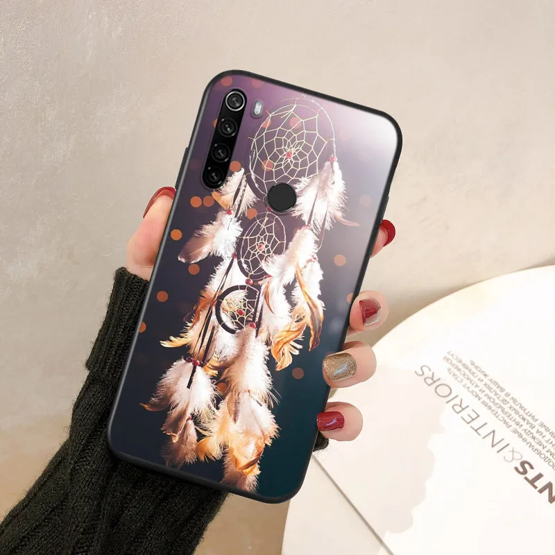 Силиконовый чехол Ловец снов для Xiaomi Redmi Note 10 10S 9 9C 9S Pro Max 9T 8T 8 7 6 5 5A 4X 4 телефона |