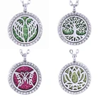 20 хитовые стили медальон с ароматом ожерелье Магнитный ароматерапия из нержавеющей стали эфирных масел, аэрозольный распылитель духов медальон кулон ювелирные изделия