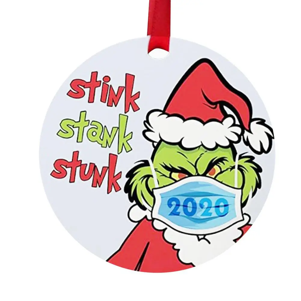 2020 карантин Рождественский орнамент Гринч без неприятного запаха воняло с