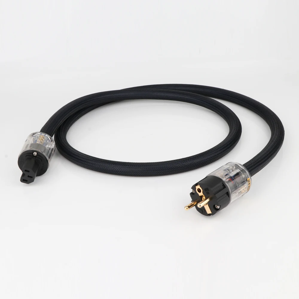 Высококачественный кабель питания переменного тока Hi-Fi аудио шнур США/ЕС из