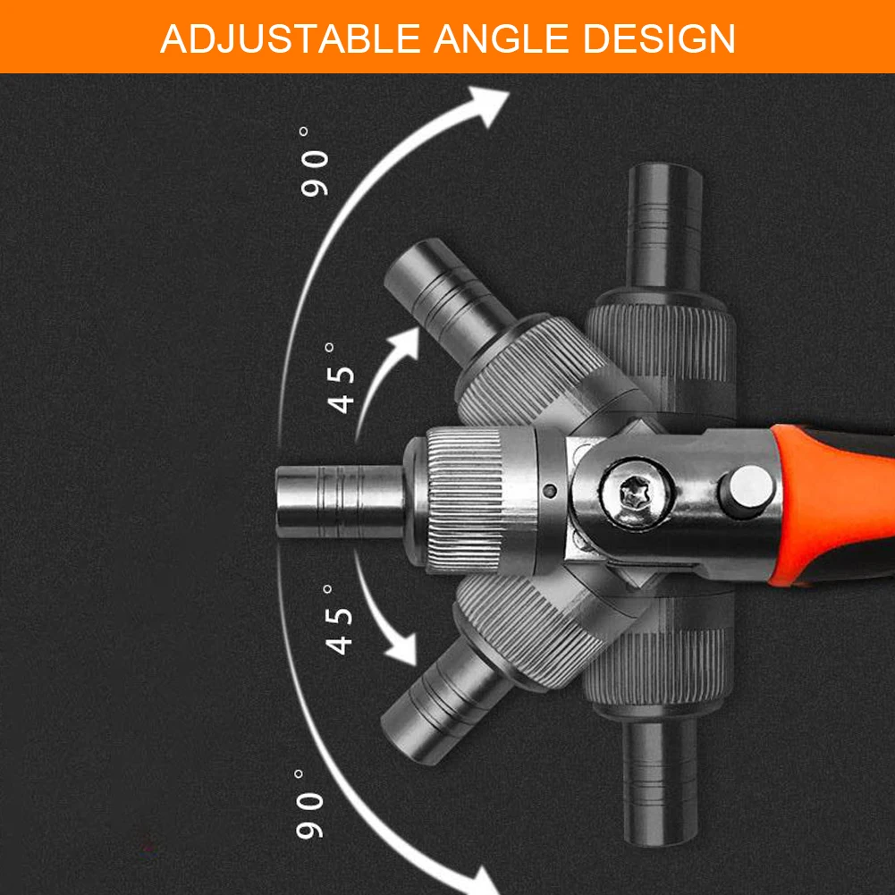 

38PCS Wrench Screwdriver Set Multifunction Standard Size Maintenance Ratchet Cross Screwdriver Combination For Repair Laptops