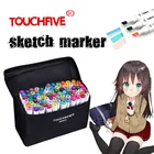 Набор двусторонних маркеров TouchFIVE, 304060168 цветов, масляные
