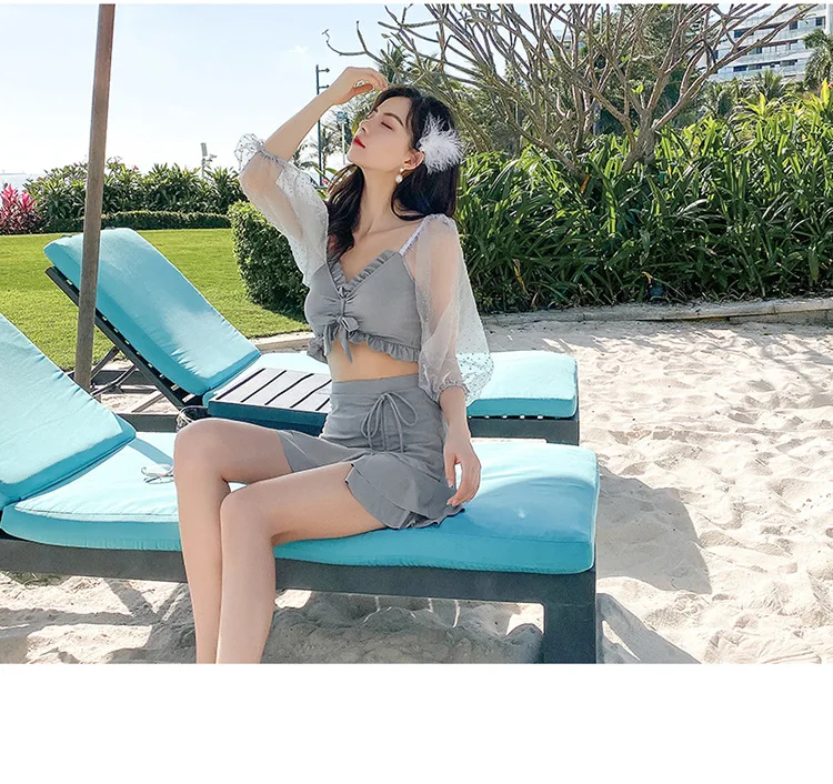 Женские купальные костюмы женская одежда для плавания раздельные бикини из двух