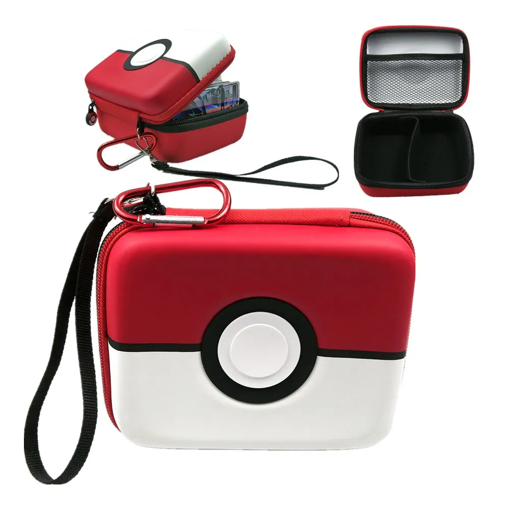 

Holds 400 Card Album Pokemon Cards TCG Card Storage Bag Game Yugioh Trading Cards Collection Capacity Kid Toy Christmas Gift