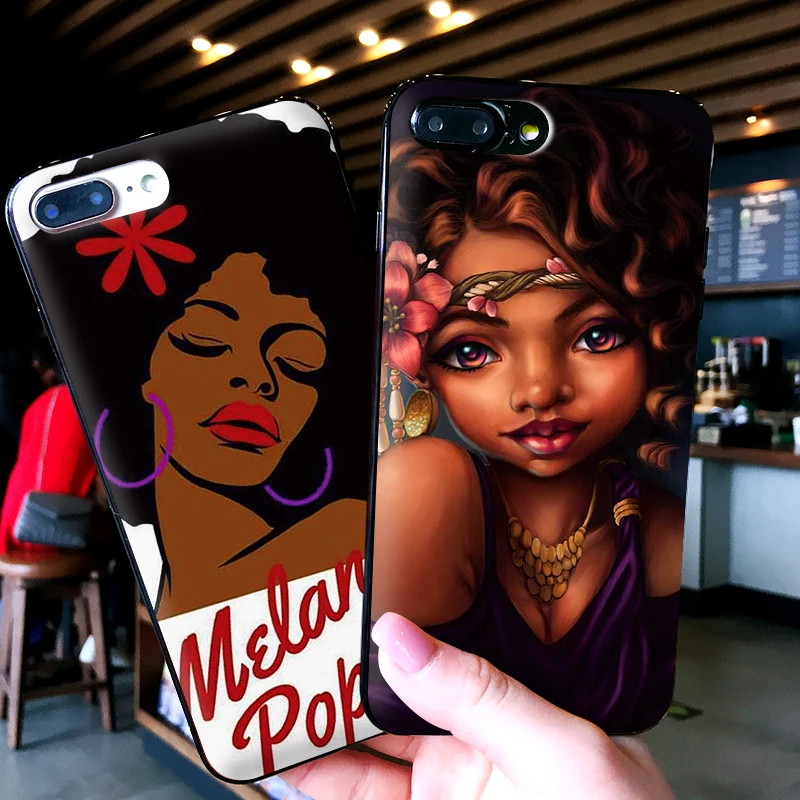 Африканская красота Afro Puffs для Xiaomi Redmi Note 5 S2 7 Plus 6 3 3S Pro 4A 4X 5A 6A Prime Case Mi 9 8 RG Lite on.