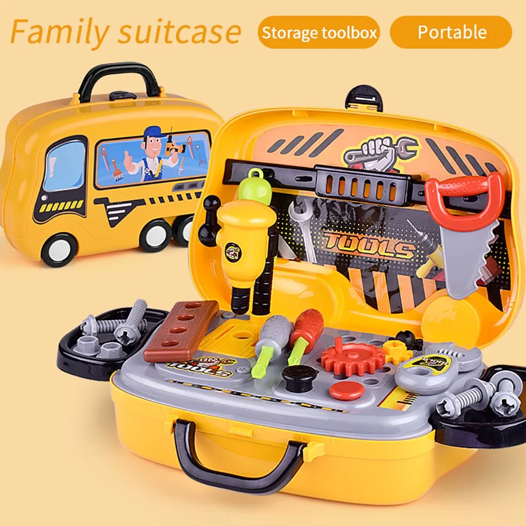 Забавная Тележка для покупок набор инструментов ремонта игрушечный детский