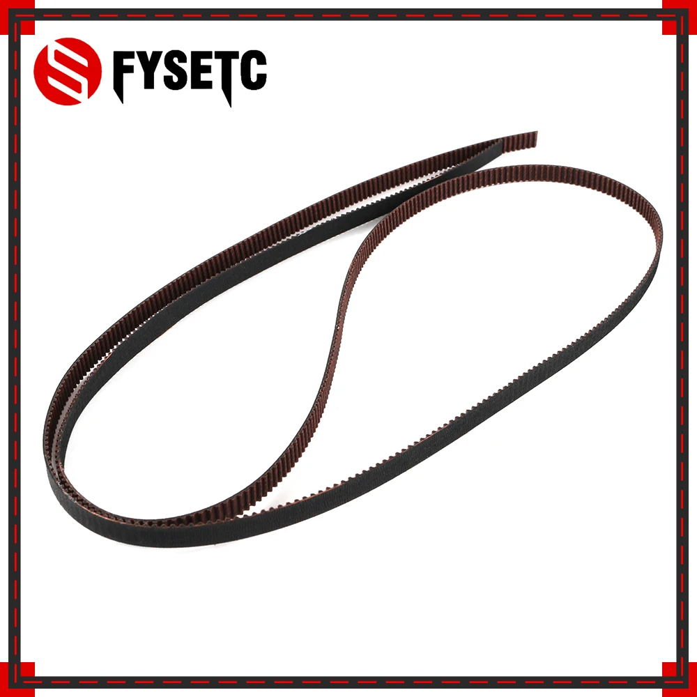 GATES LL 2GT 6RF 3D принтеры на поясе из стекловолокна резиновые GT2 зубчатый ремень 6