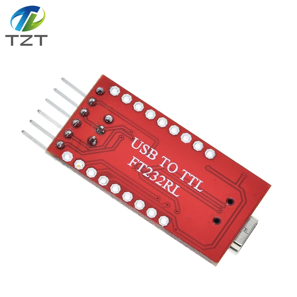 Высококачественный последовательный адаптер FT232RL FT232 FTDI USB 3 В 5 в TTL мини-порт для