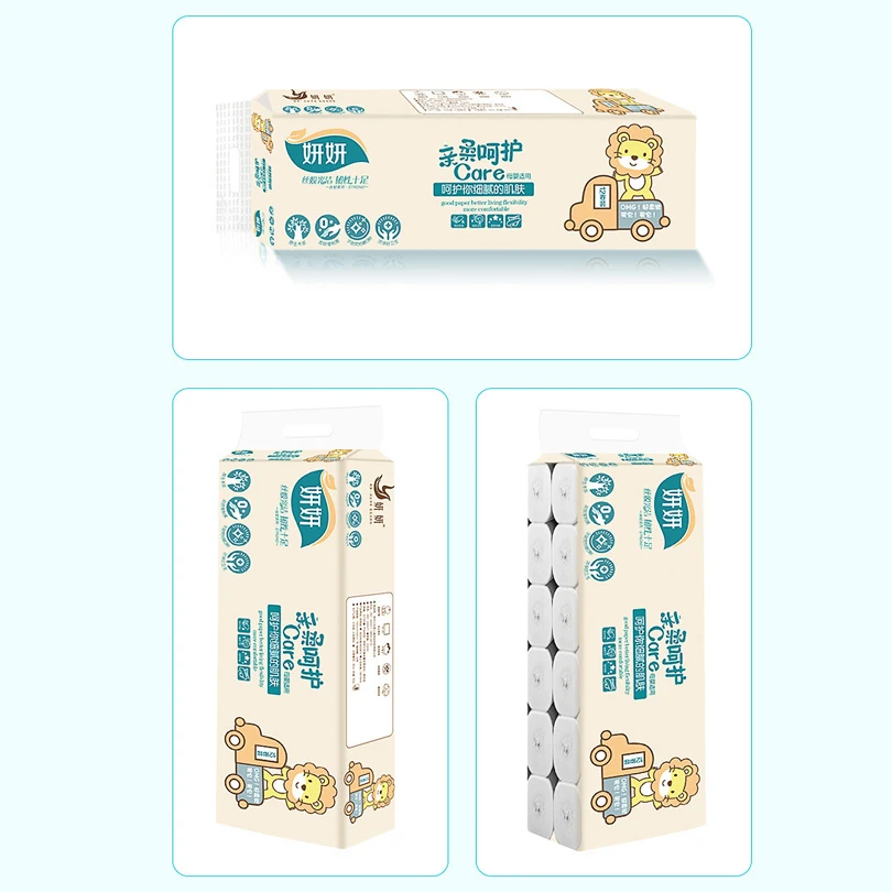 12 рулонов бумажные полотенца для рук туалетная бумага рулон туалетной бумаги