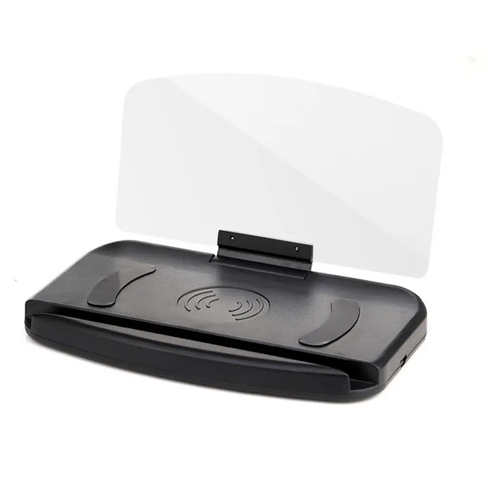 

Car HUD Head Up Display Phone Navigation HD Projector Support Phone Wireless Charging Car Holder Universal