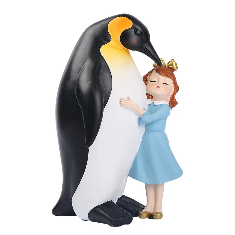 

Fairy Tale Animal Girl Sculpture Ornament Home Decoration Crafts Desktop Decoration Gift for Girl