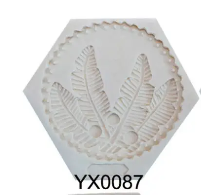 Эпоксидные полимерные формы мандала цветочный лист дизайнерская горшок Сделай