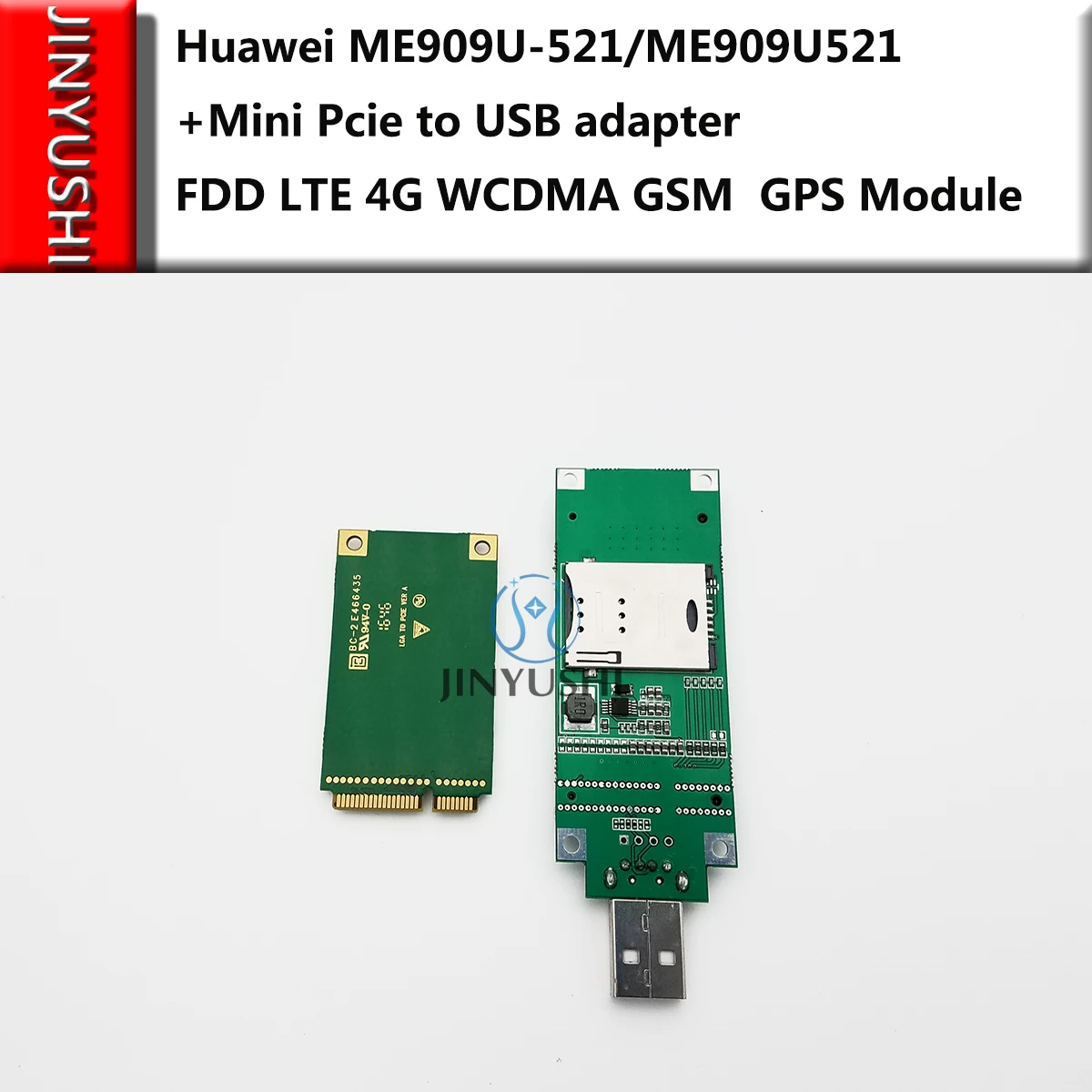 Разблокированная док станция Huawei с USB адаптером FDD LTE Mini pcie 4G WCDMA поддержка GPS