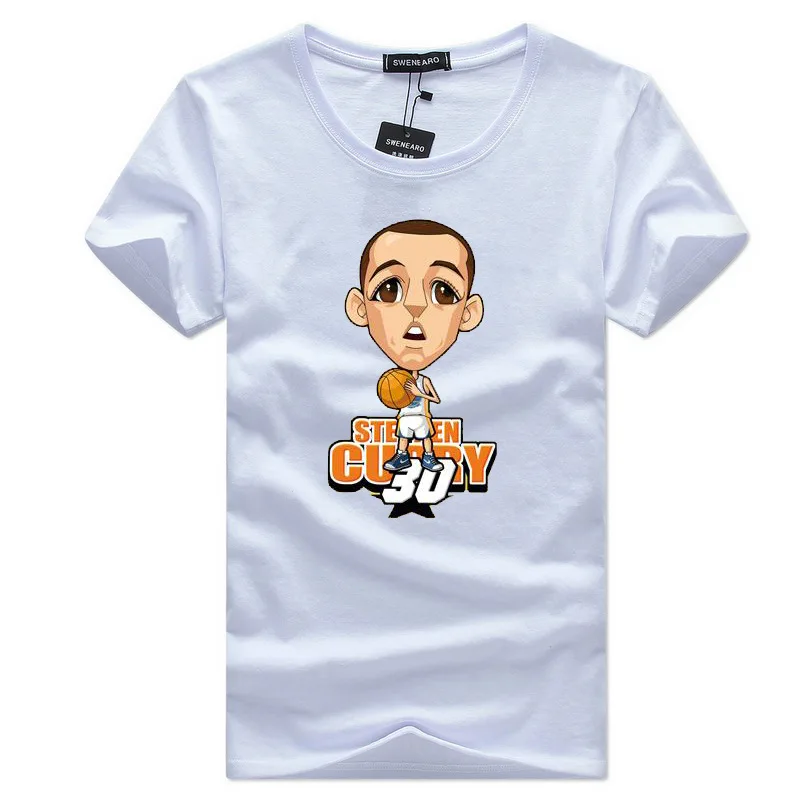 

Mens T-Shirts Summer Fashion 2021 New Arrivals Graphic Tees Print Basketball Star Cotton Lovers TShirts Male YT041