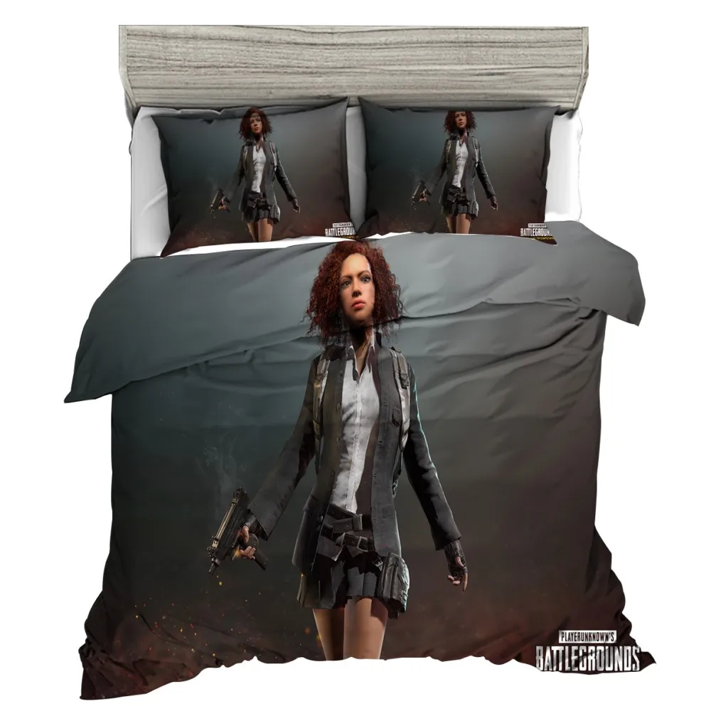 

3D Design Digital Printing Bedding Set Duvet Cover Pillowcase Bedclothes Dropshipping Gife Game Queen size 2020014
