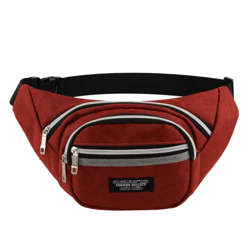 

2021 Men Waist Bag Simple Leisure Fashion Waist Packs Ladies Waist Bags Designer Mobile Phone Pouch