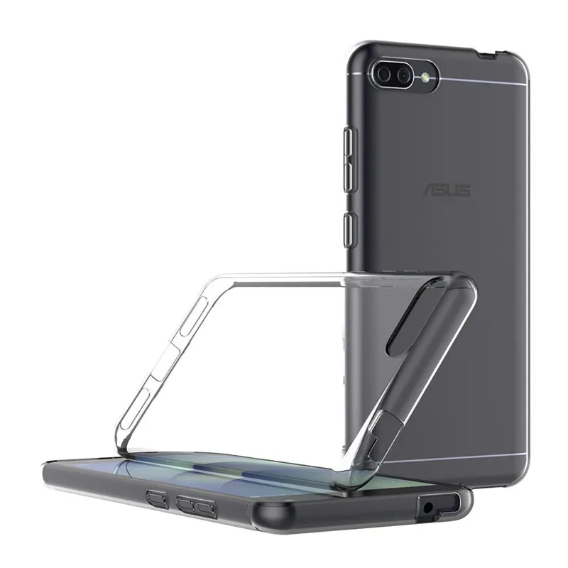 Оригинальные прозрачные чехлы из ТПУ для ASUS ZenFone 4 Max ZC520KL / Pro Plus ZC554KL задняя крышка